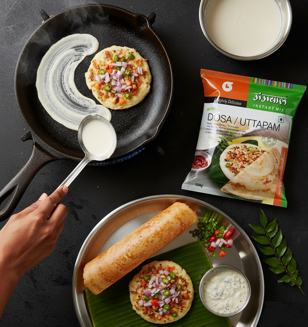 Gangwal Instant Dosa Uttapam Mix 500g