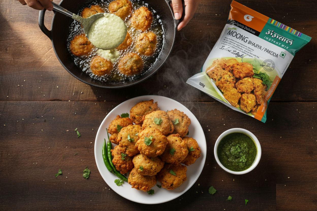 Gangwal Instant Moong Bhajiya Mix 500gm Pack