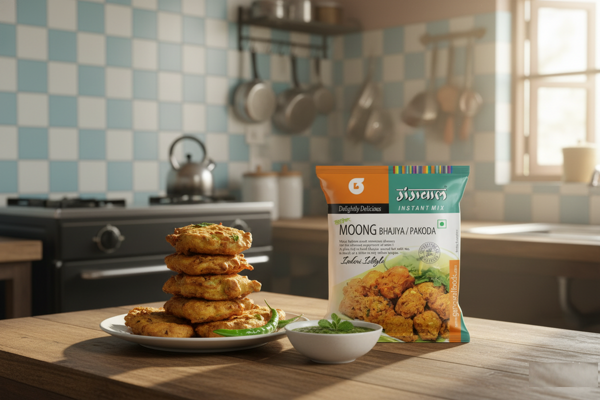 Gangwal Moong Bhajiya Mix 500gm Pack of 2