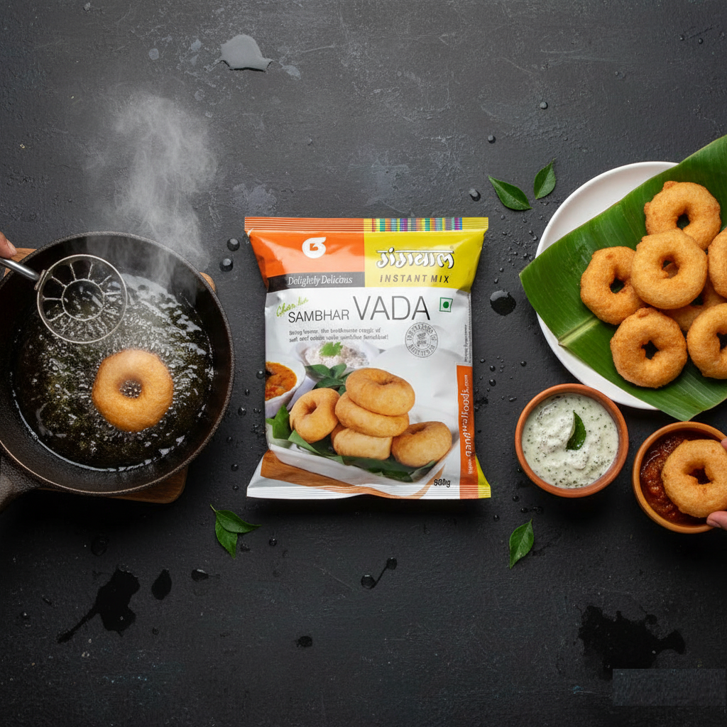 Gangwal Instant Sambhar Vada Mix 500gm Pack