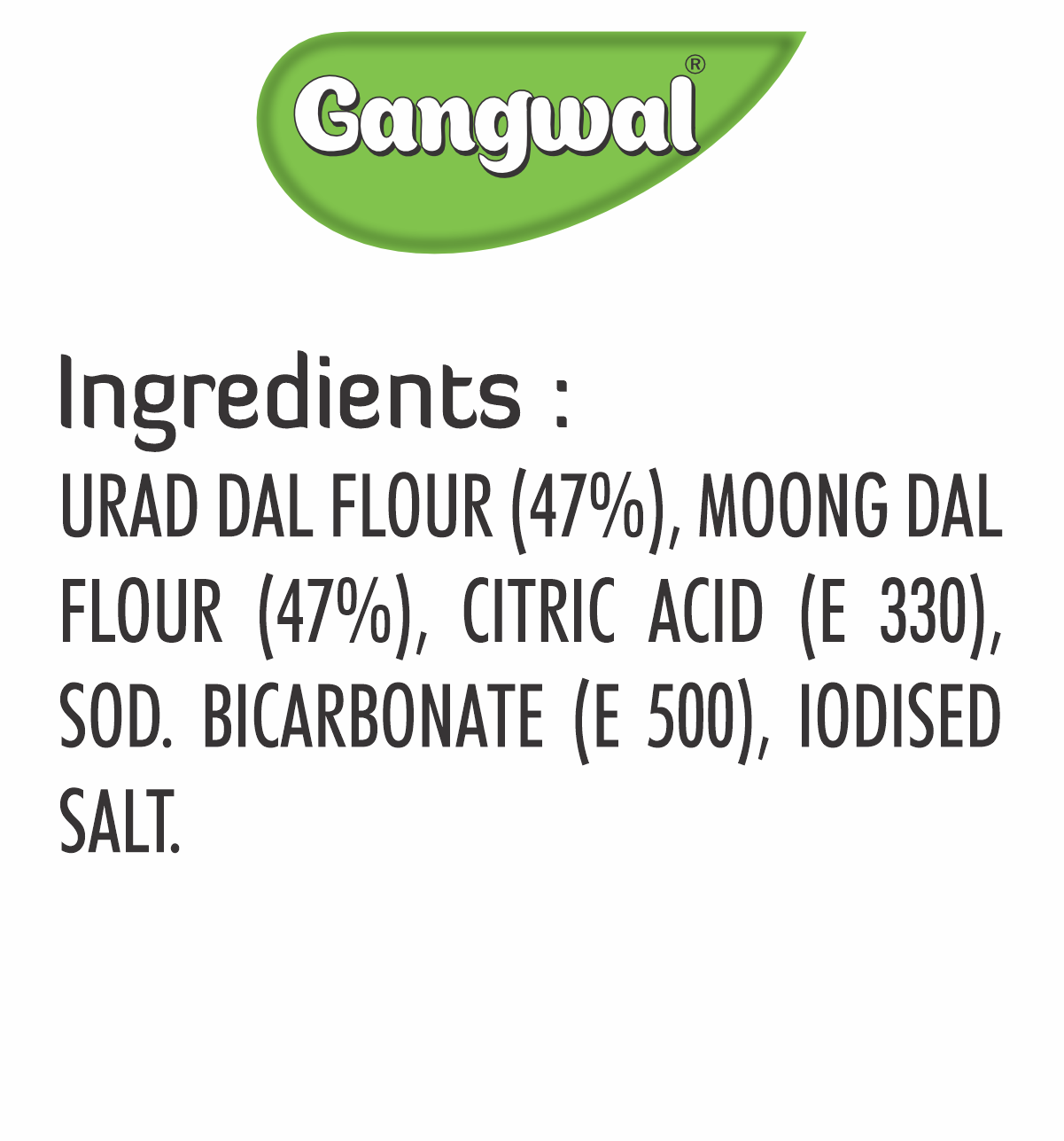 Gangwal Instant Dahi Vada Mix 500gm Pack