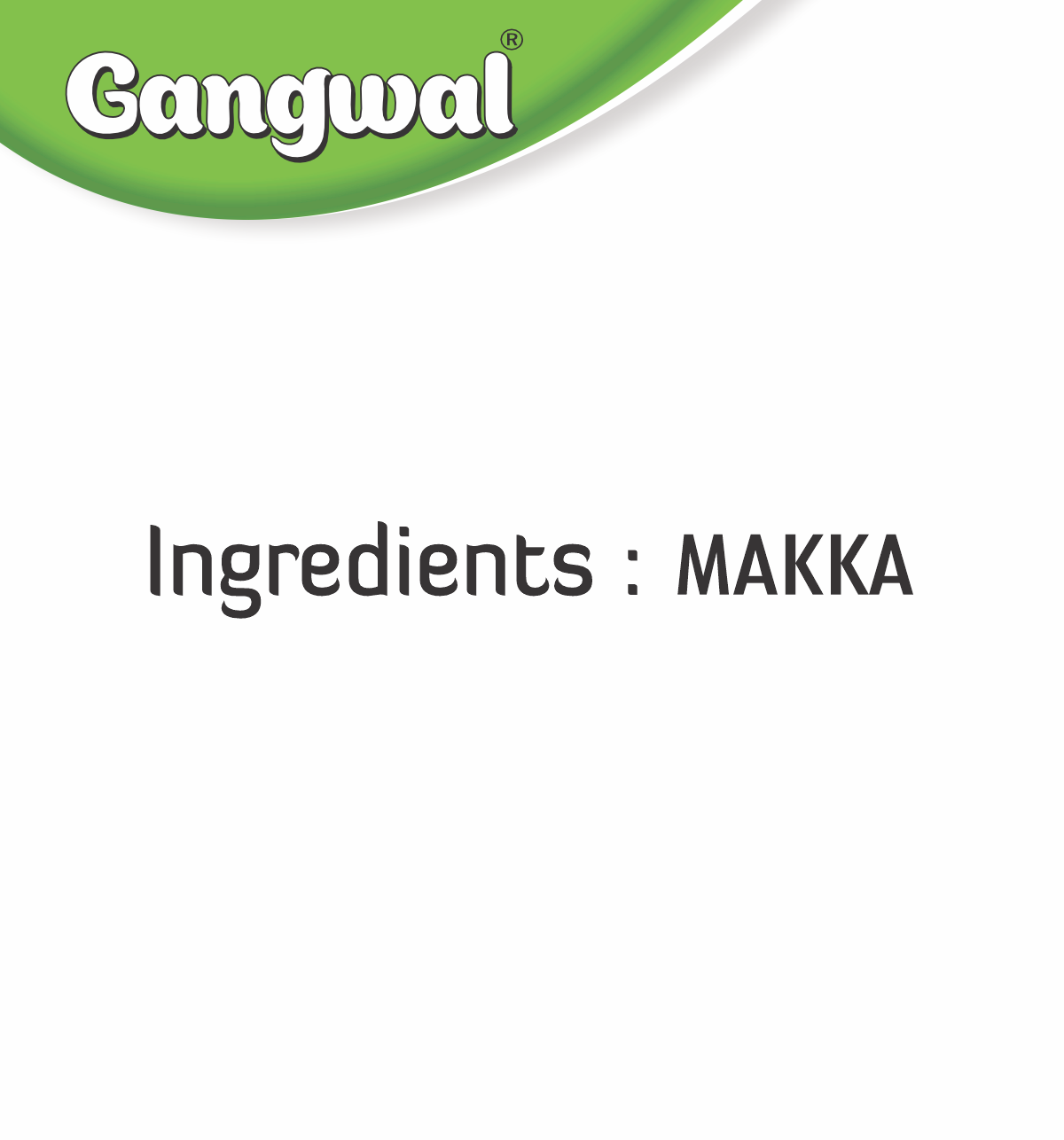 Gangwal Makka Aata Yellow Maize Flour 1Kg Pack of 5