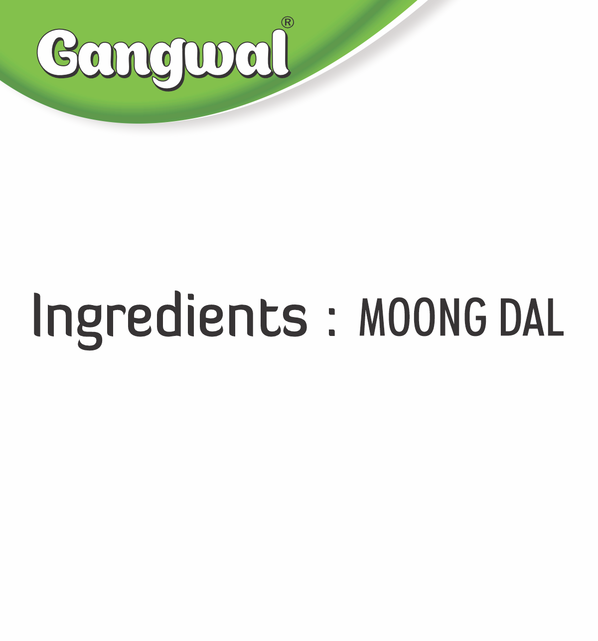 Gangwal Moong Atta 500gm Pack