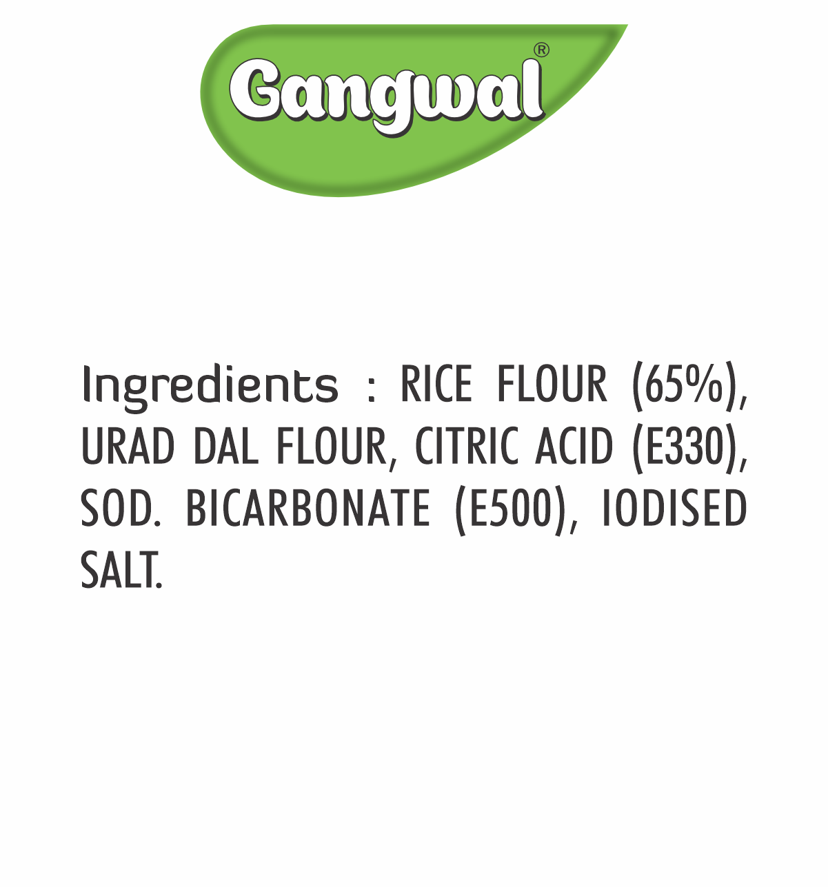 Gangwal Instant Idli Mix 500gm Pack