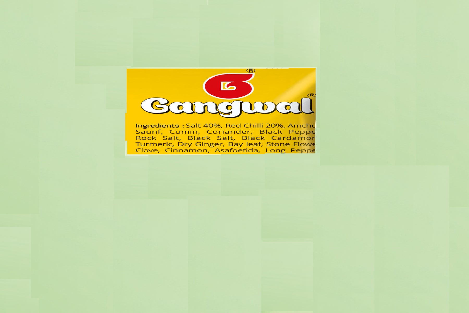 Gangwal Jeerawan Masala 100gm Pack of 5