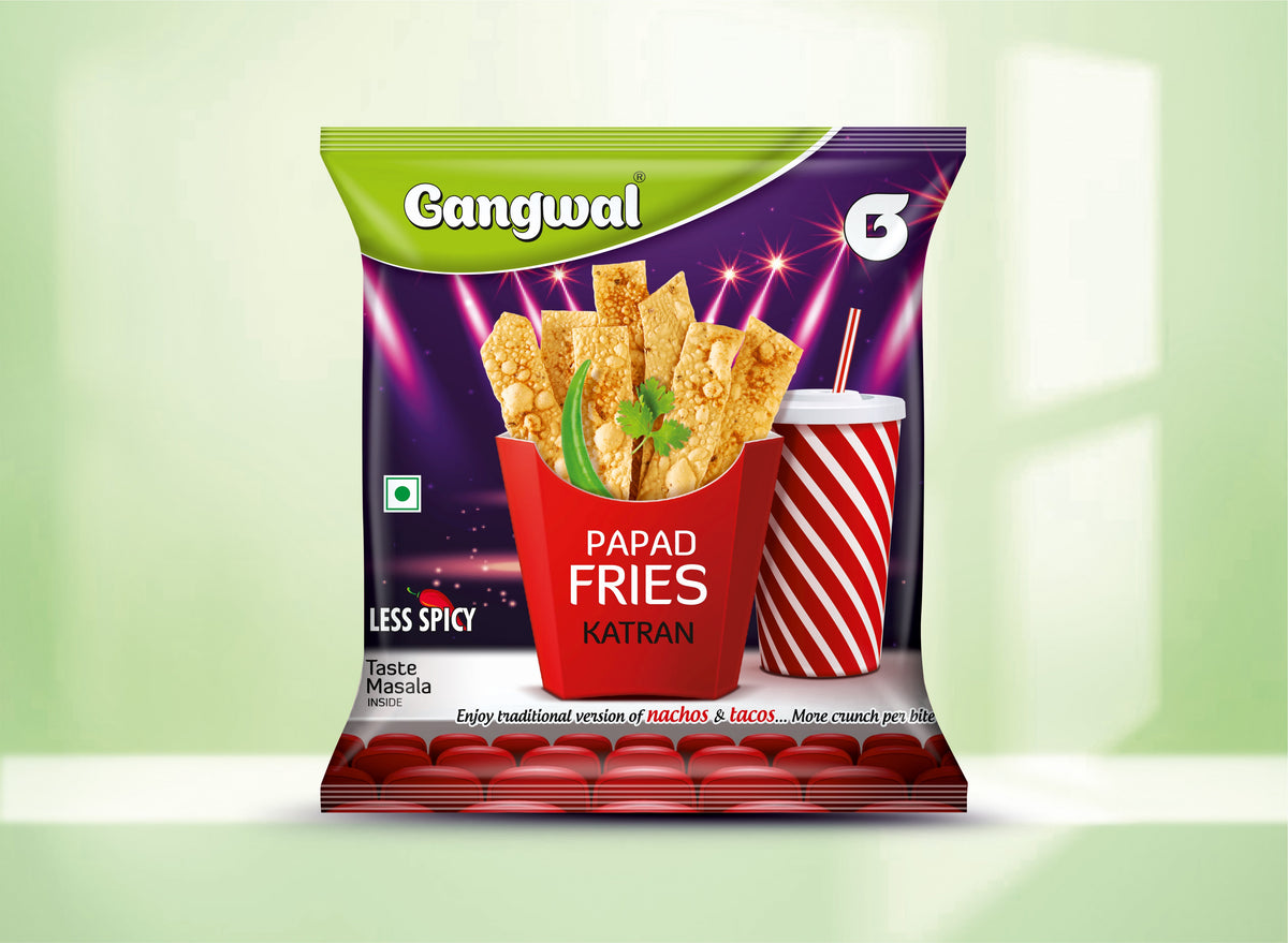Gangwal Papad Fries 200gm Pack