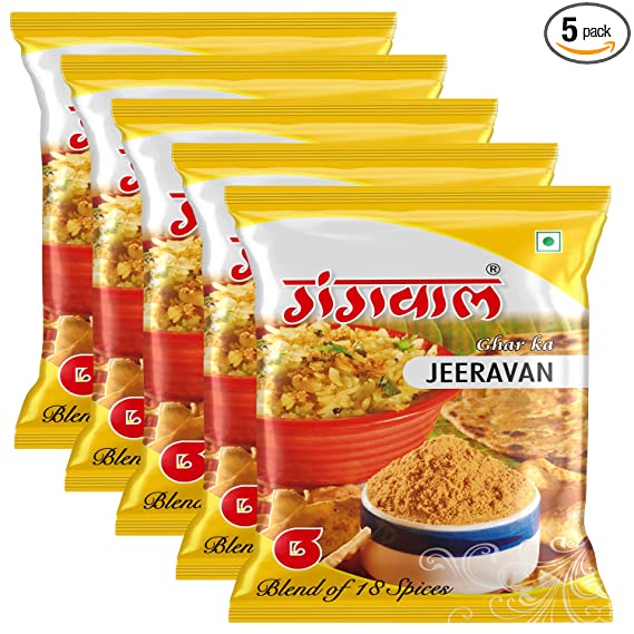 Gangwal Jeeravan Masala 100gm Pack of 5