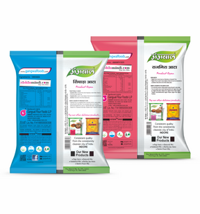 Gangwal Combo Pack of Rajgira Atta 200g & Singhada Atta 200g