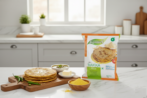 Gangwal Makka Aata Yellow Maize Flour 1Kg Pack of 5