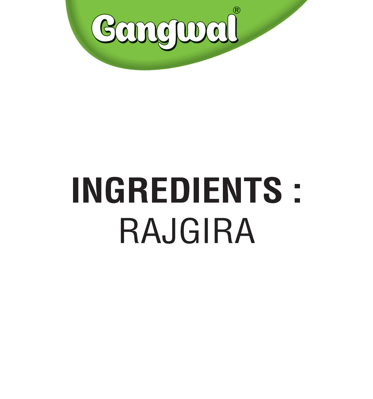 Gangwal Fasting Special Rajgira Atta 500gm Pack