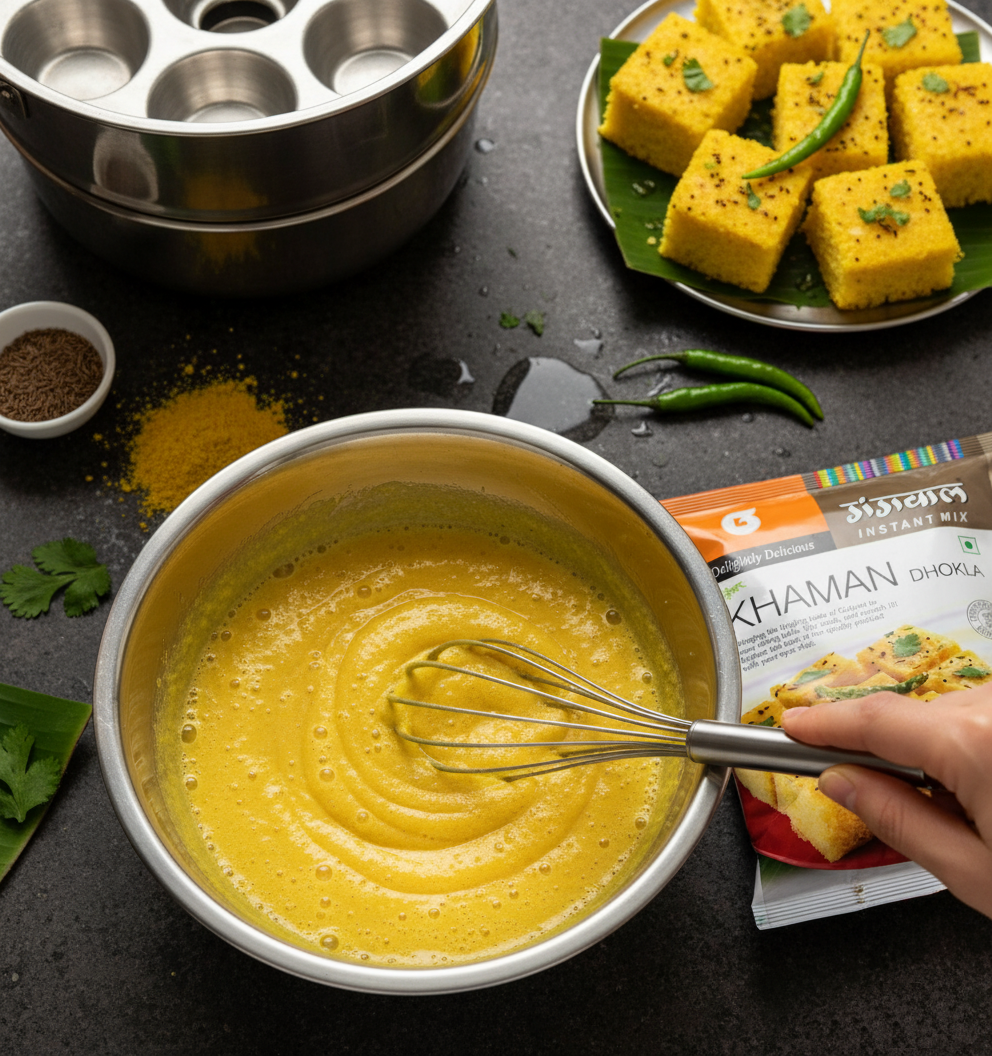 Gangwal Instant Khaman Mix 500gm Pack