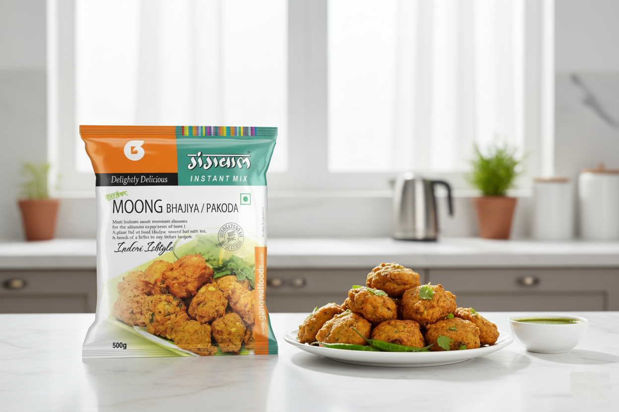 Gangwal Instant Moong Bhajiya Mix 500gm Pack