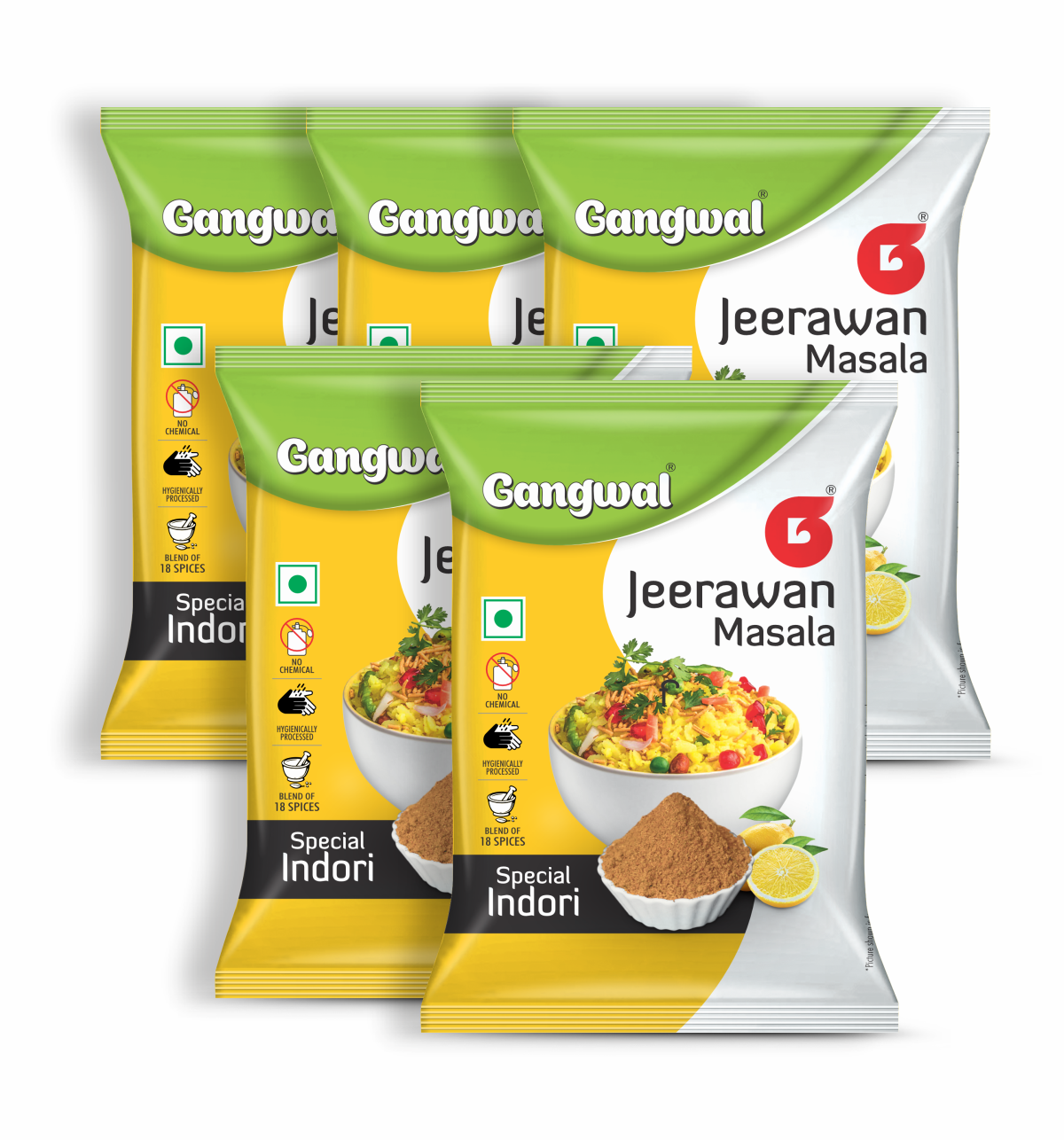 Gangwal Jeerawan Masala 100gm Pack of 5