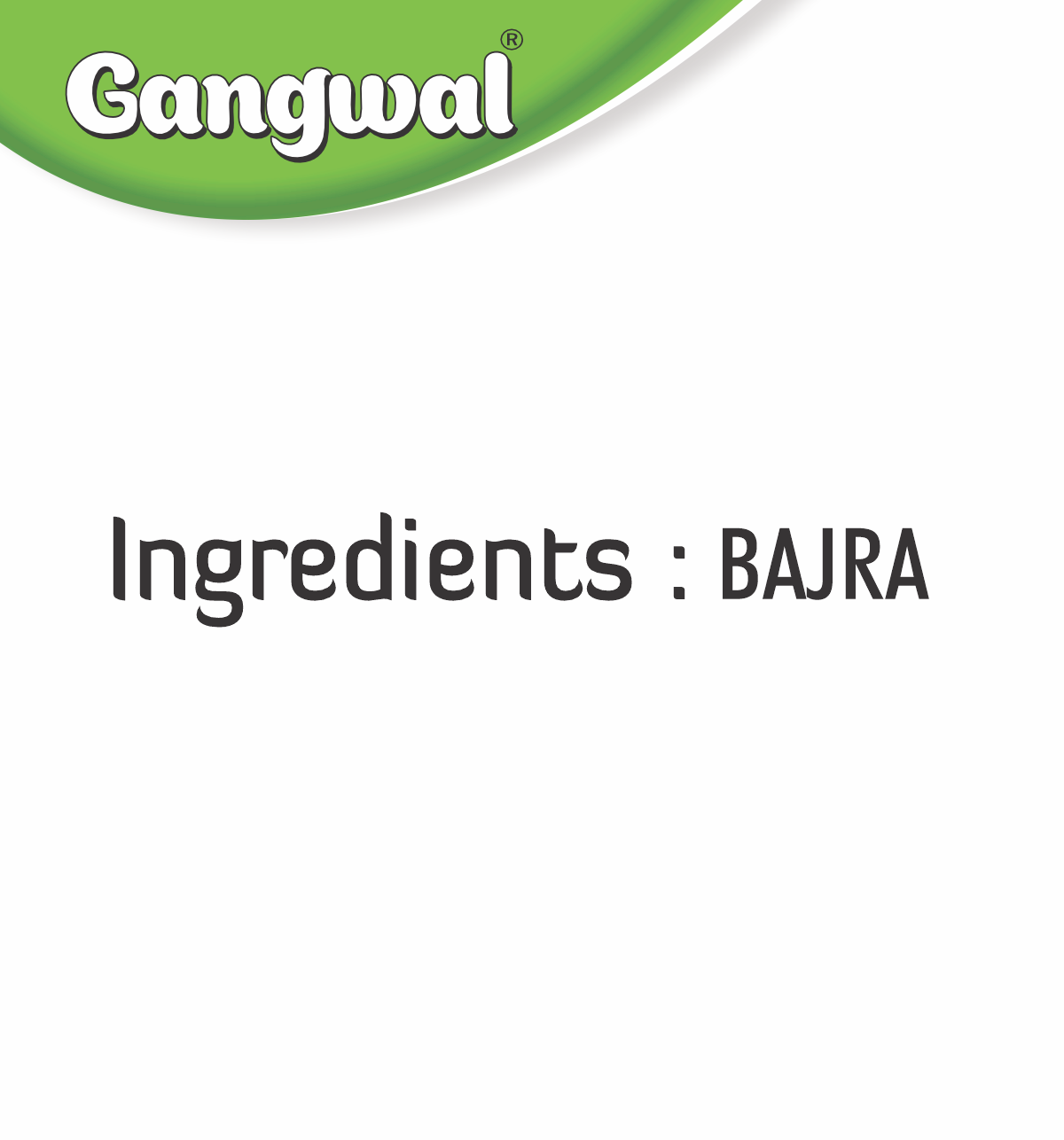 Gangwal Bajra Khichda 500gm Pack