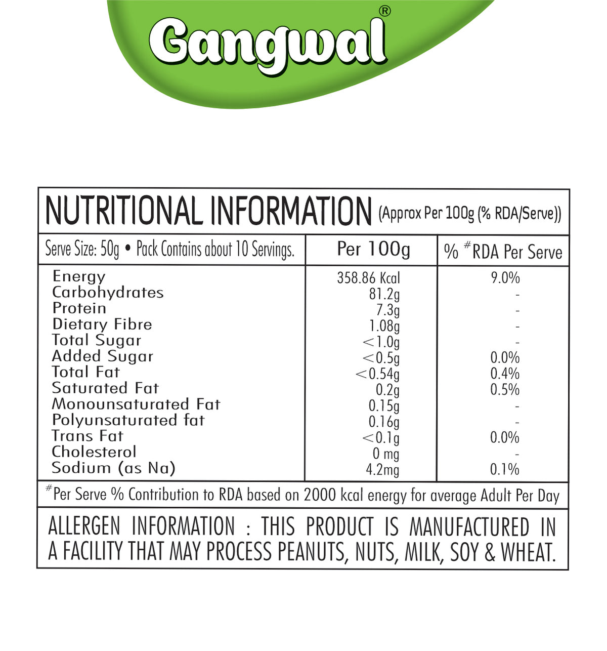 Gangwal Meals for Miles Instant Indori Poha 200 Gm