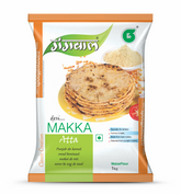 Gangwal Makka Aata Yellow Maize Flour 1Kg Pack