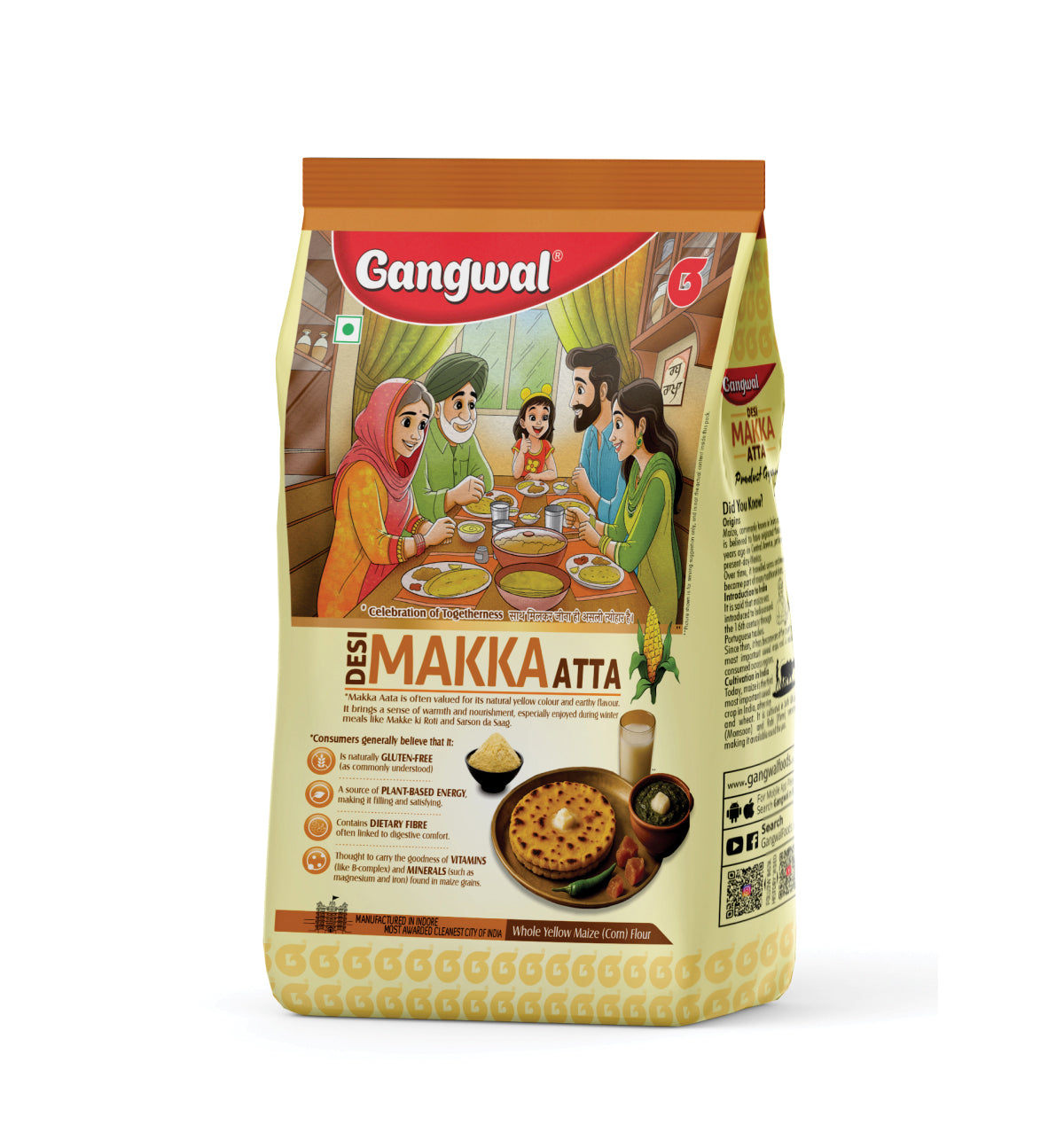 Gangwal Desi Makka Atta 500g