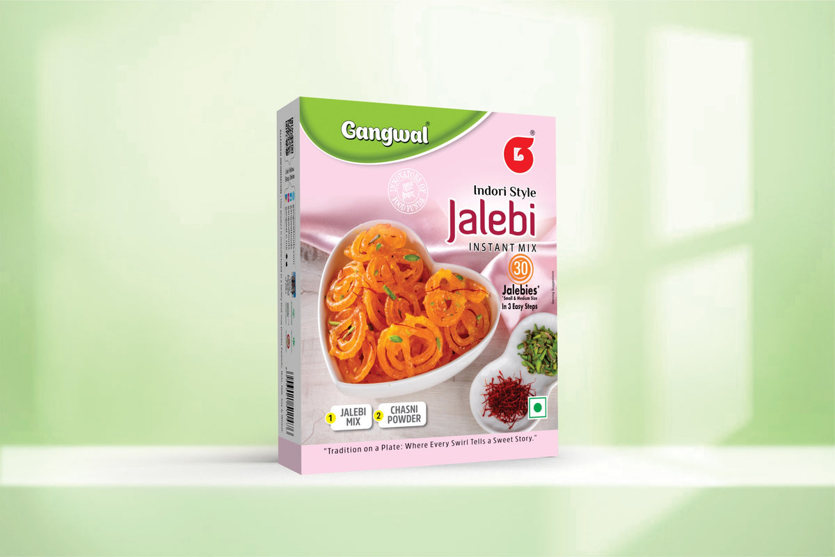 Gangwal Instant Dessert Jalebi Mix + Chasni Powder