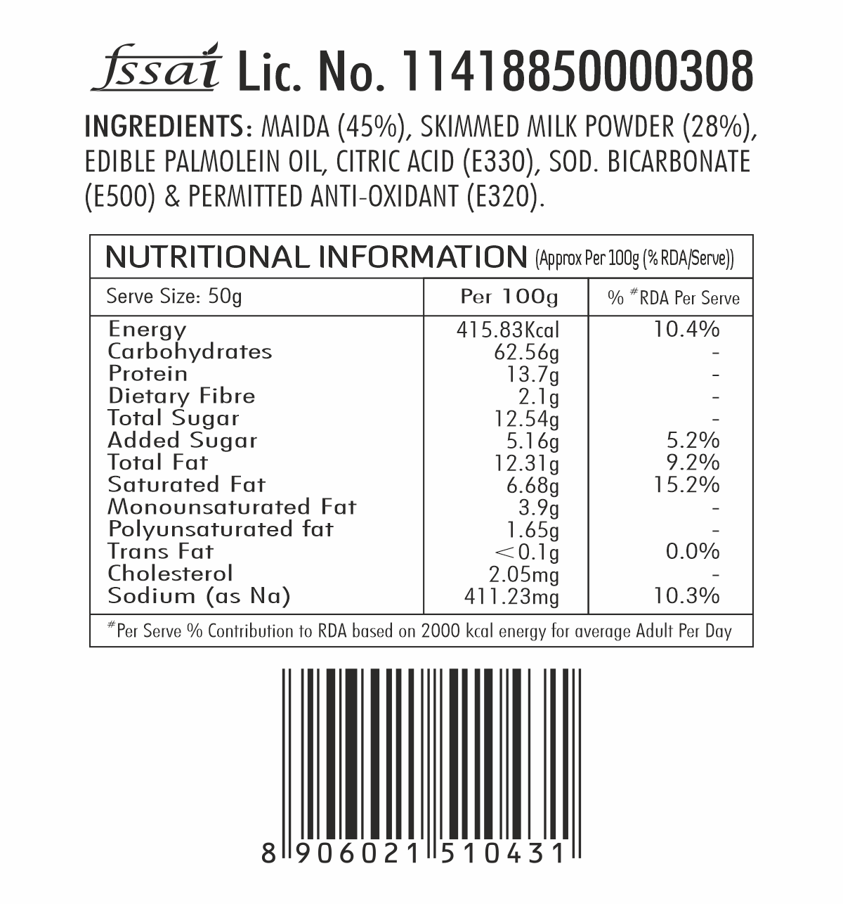 Gangwal Gulab Jamun Mix 180gm